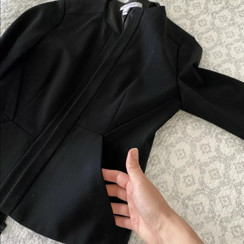 DVF Blk jacket as 0